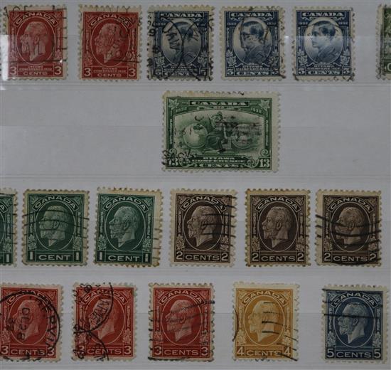 A mint and used collection of British Empire stamps in eight stockbooks with Australia Kangaroos 1d-£1,